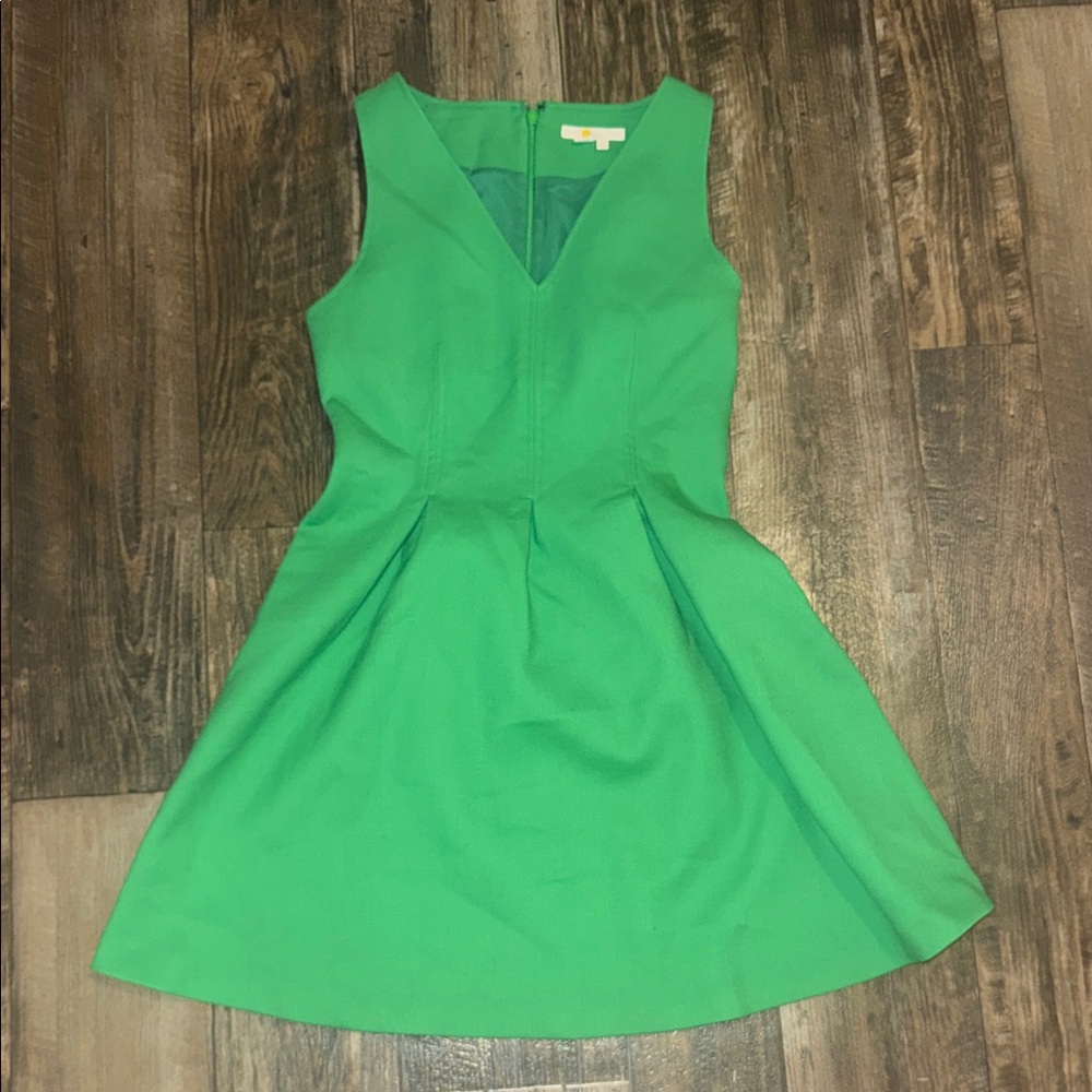 Boden Vibrant Green Mini Dress